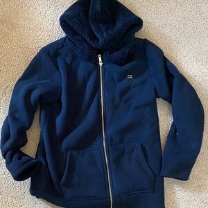 Tommy Hilfiger Womens Sherpa Zip Up Hoodie
